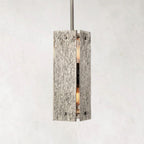 Vouvray Etched Metal Square Pendant Light
