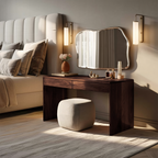 Contemporary Organic Vanity Table For Bedroom