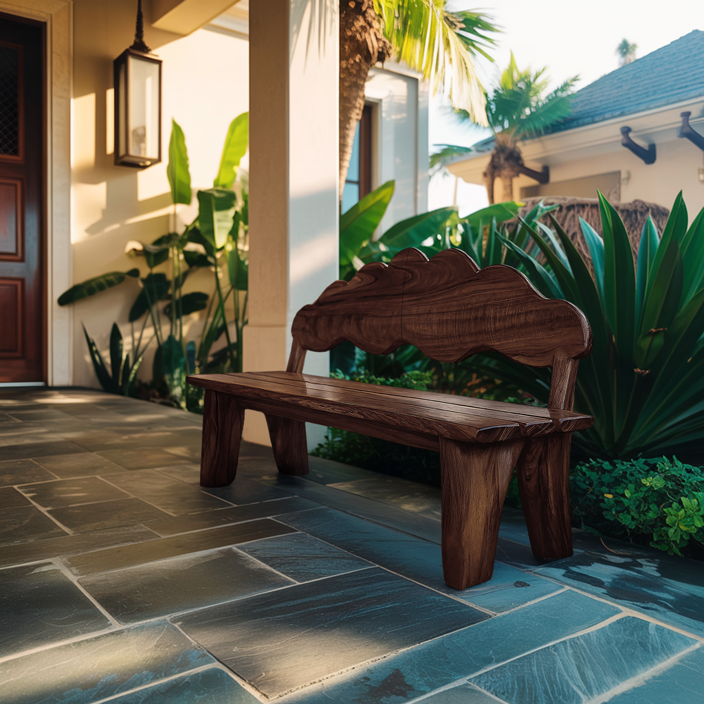 Solid Wood Entryway Bench For Modern Entryway Design