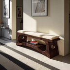 Modern Wooden Bench For Natural Bedroom Decor