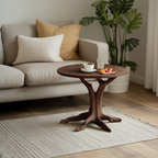 Rustic Wooden End Table For Furniture Decor Practical Living Room