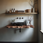 Farmhouse Bathroom Shelf Organizer For Small Bathrooms