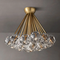 Boule De Radiant Crystal Flush Mount 24"