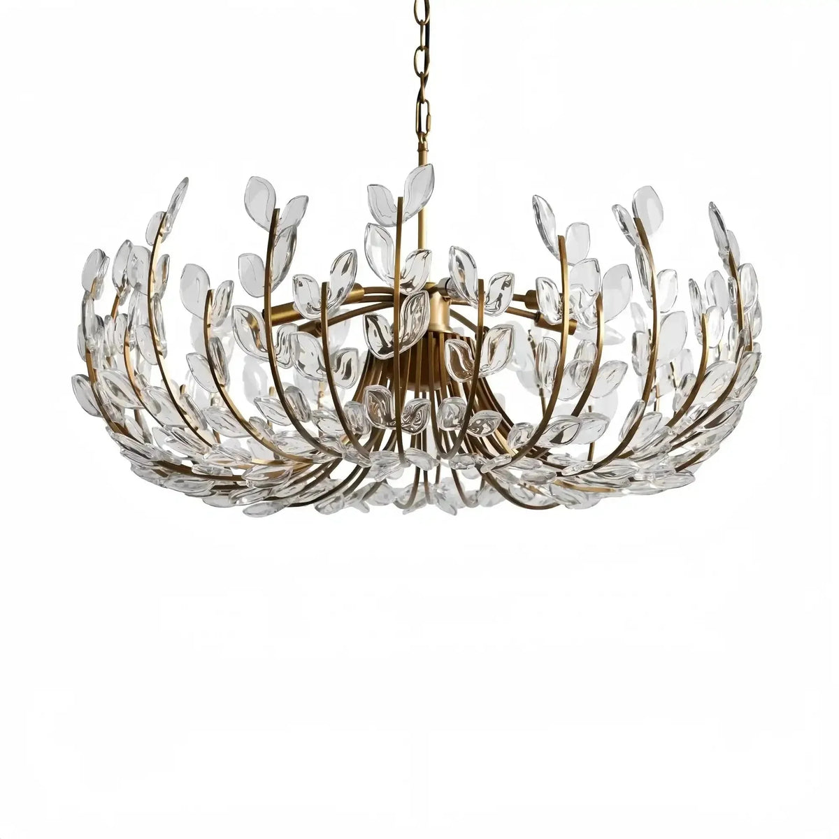 Adalie 6/8 Lights Chandelier - brass finish, modern home lighting