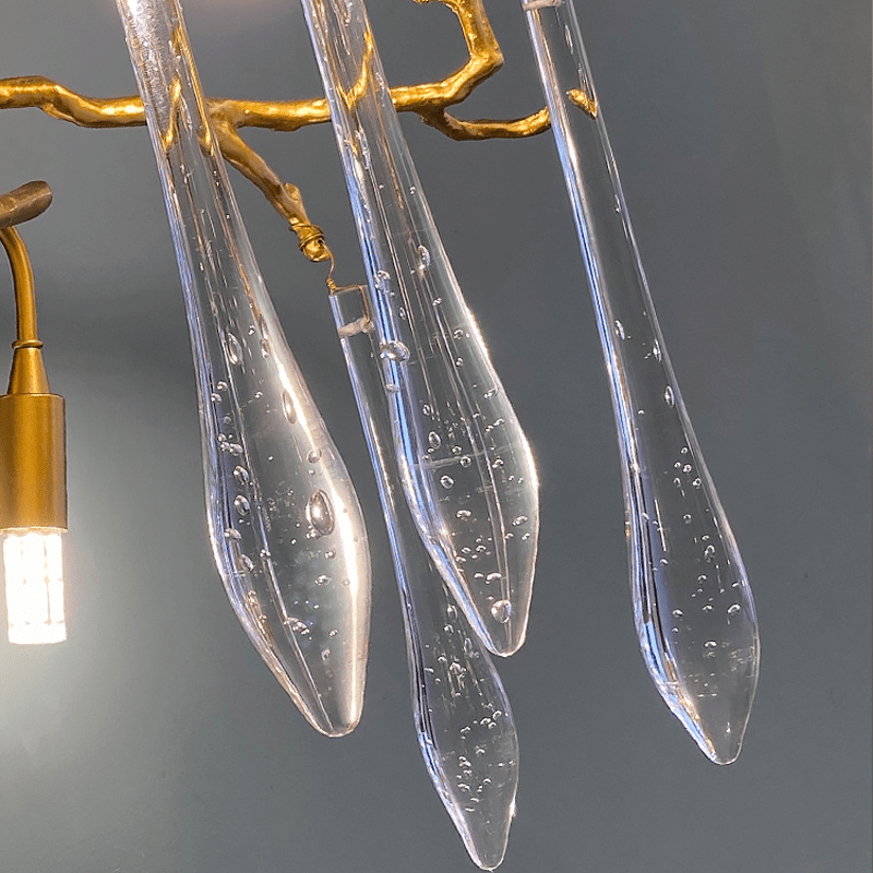 Agnes Branch Crystal Wall Sconce - MediumClearcasivra