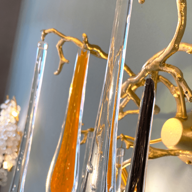 Agnes Branch Crystal Wall Sconce - MediumClearcasivra