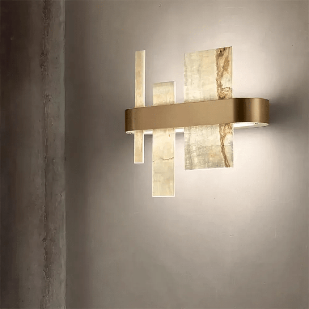 Alabaster Acropolis LED Wall Sconce - 14.6" Wcasivra