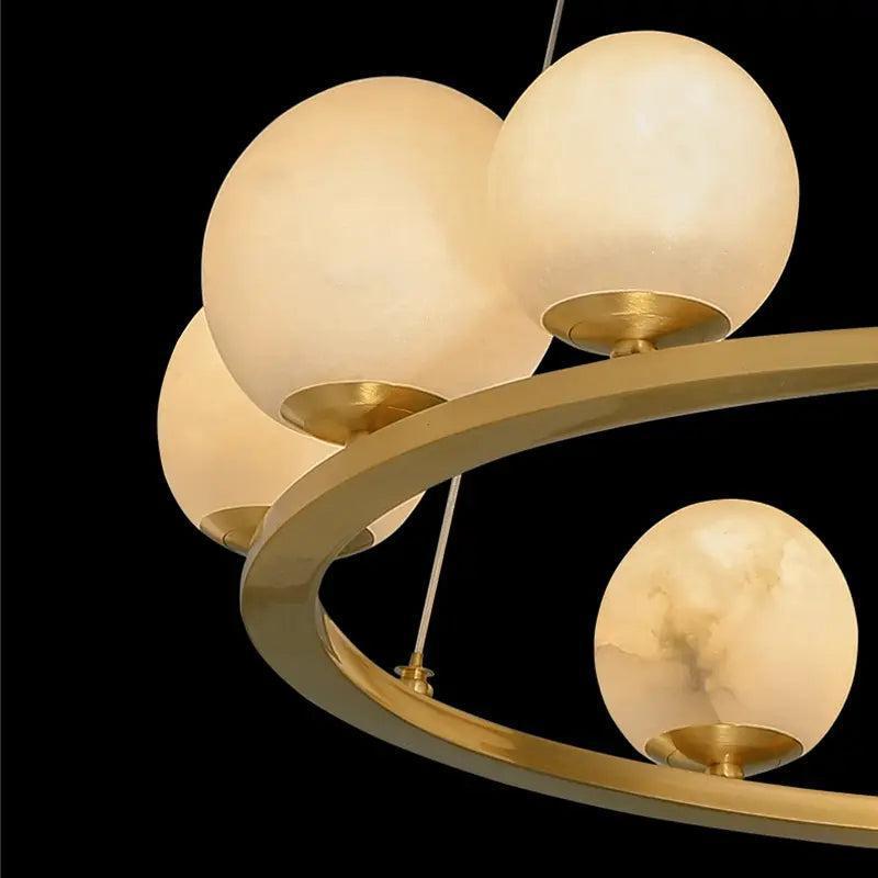 Alabaster Chandeliers Spain Dining Room - 31.49"D*47.24"Hcasivra