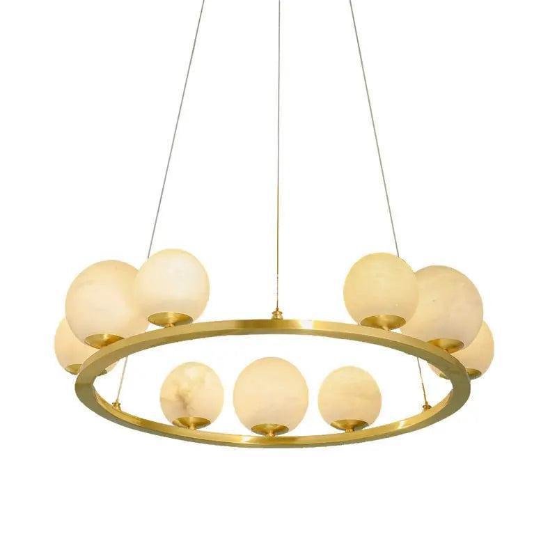 Alabaster Chandeliers Spain Dining Room - 31.49"D*47.24"Hcasivra