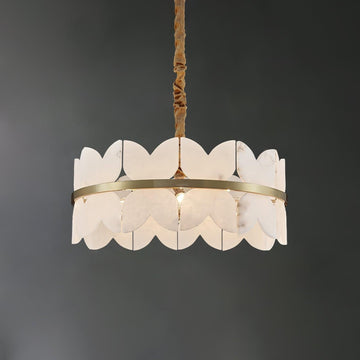 Alabaster Cloudscape Chandelier with 1/2 layer - 1 layer 23.6" x H 8.7" / Dia 60cm x H 22cmcasivra