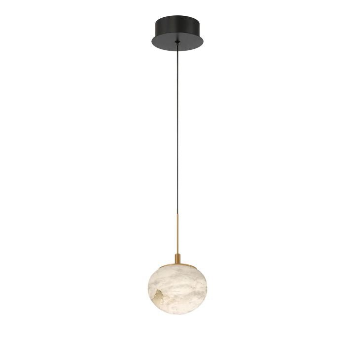Alabaster Codri LED Pendant - Matte Black1 Lightcasivra