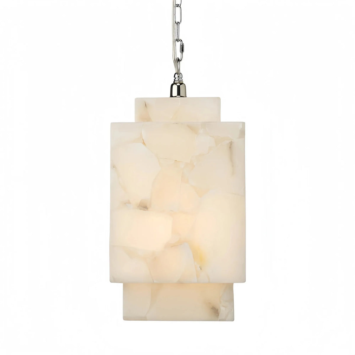 Alabaster Cube Pendant Light - casivra
