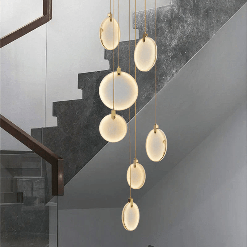 Alabaster Cuboid Dining Room Chandelier,Dining Room Chandelie-chandelier-casivra-7-Lights 15"-casivra