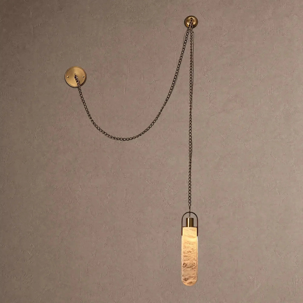 Alabaster Flint 1 Light LED Multi-Drop Pendant - casivra