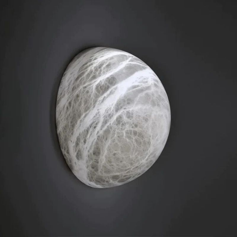 Alabaster Hemisphere Wall Sconce 5.9" D 7.9" D 11.8" D - 5.9" Dcasivra