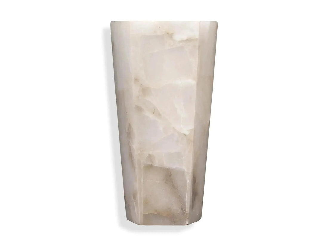 Alabaster Large Hexagonal Sconce - casivra