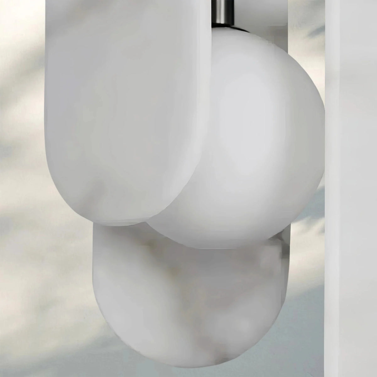 Alabaster Megalith Single Pendant - Matte Blackcasivra