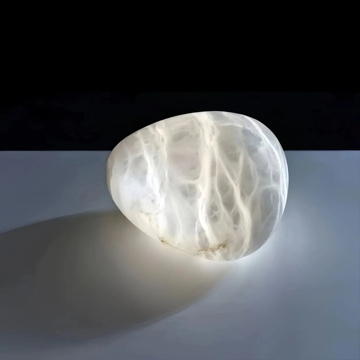 Alabaster Natural Stone Pendant - 9.8"Dcasivra