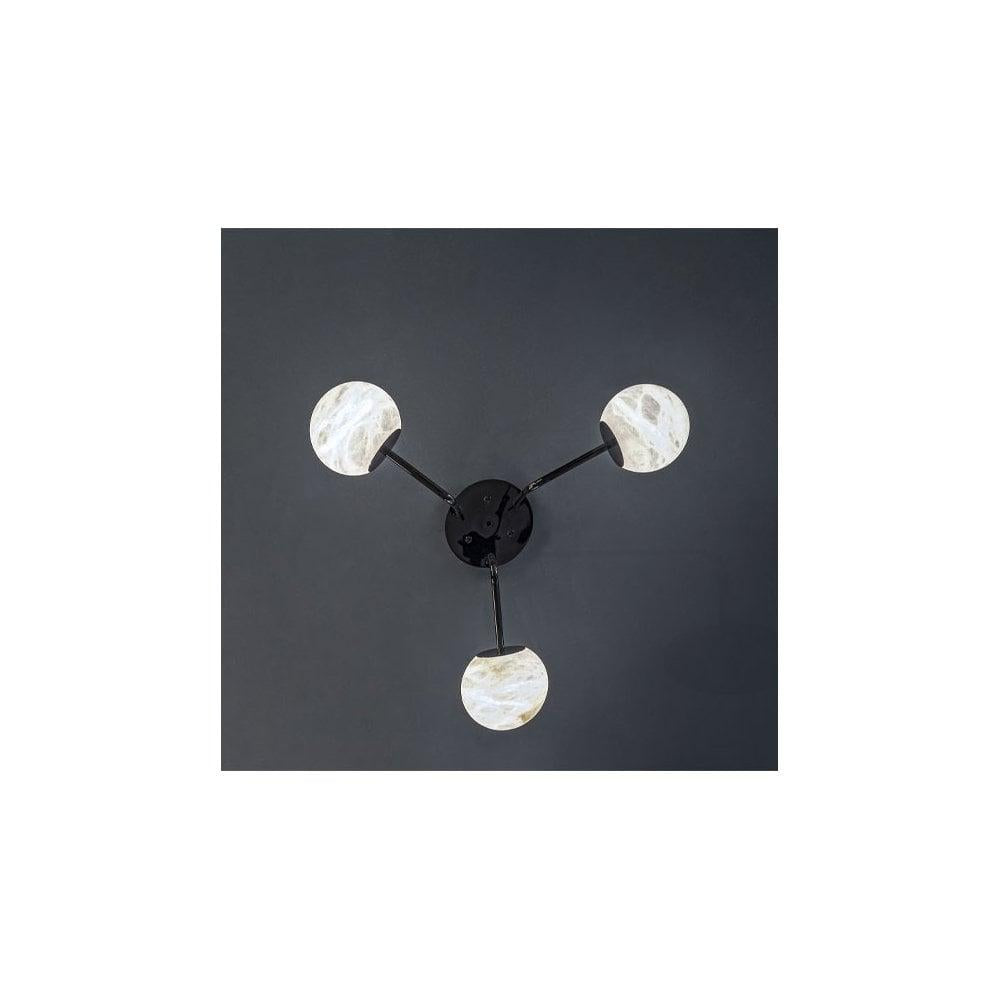 Alabastera Orb 3 Pendant - Satin Goldcasivra