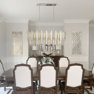 Alba 2-Tier Linear Chandelier - NickelAlba Darkcasivra