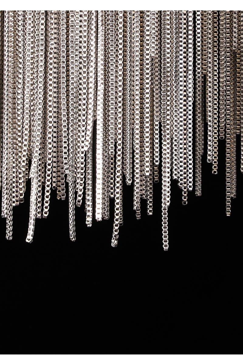 Alisa Luxury Round Chain Tassel Chandelier - W20" X H12"casivra