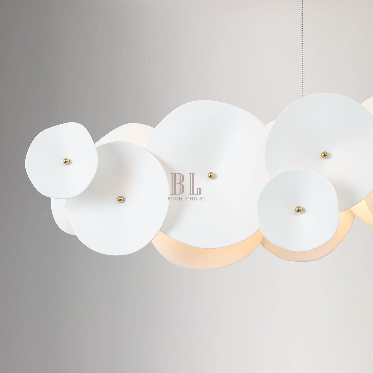 Amara Ceramic Linear Chandelier (50") - casivra