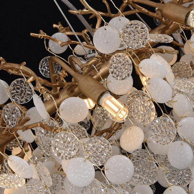 American Creative Brass Branch Chandelier - Largecasivra