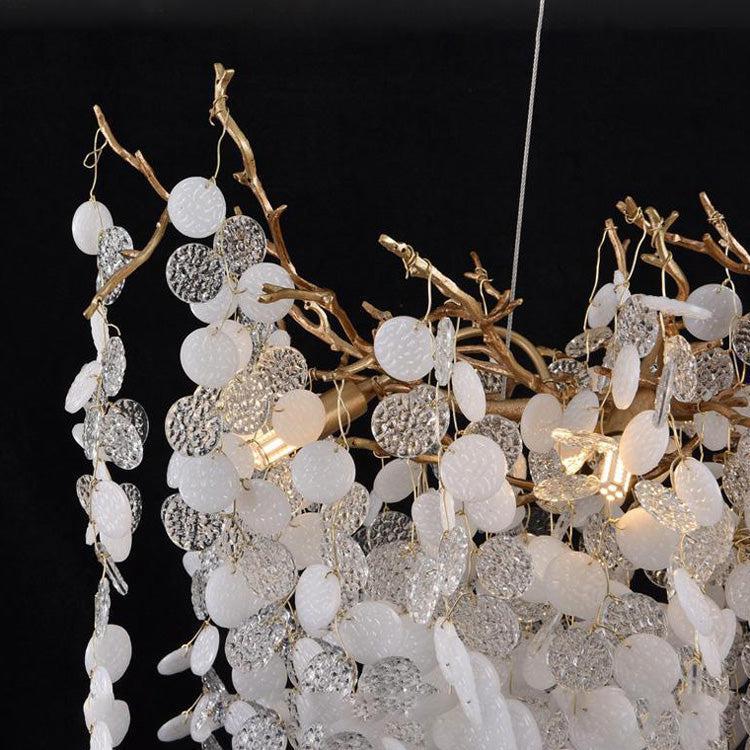 American Creative Brass Branch Chandelier - Largecasivra