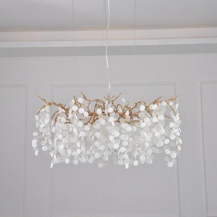 American Creative Brass Branch Chandelier - Largecasivra