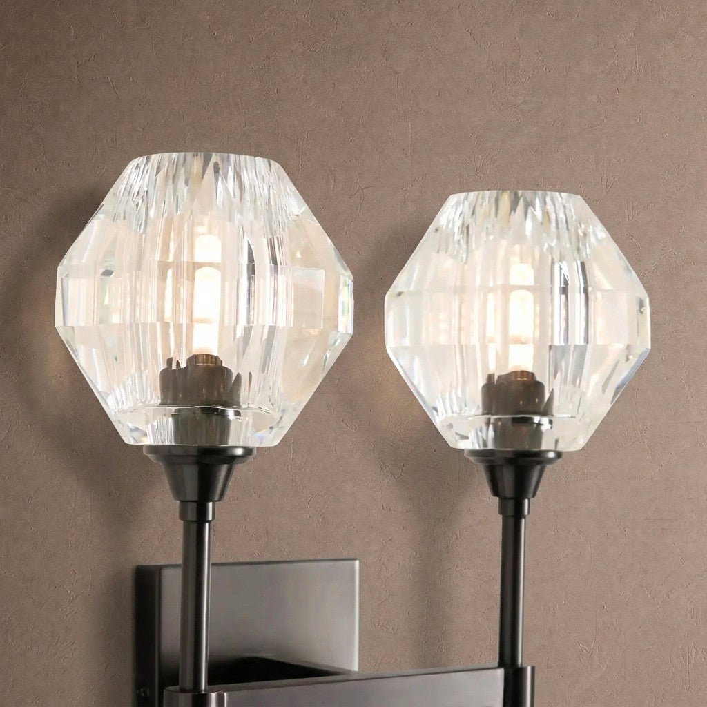 Adagio 2-Light Wall Sconce - NICKELcasivra