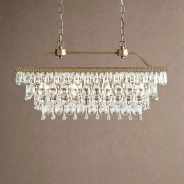 Annelise Rectangular Chandelier - casivra