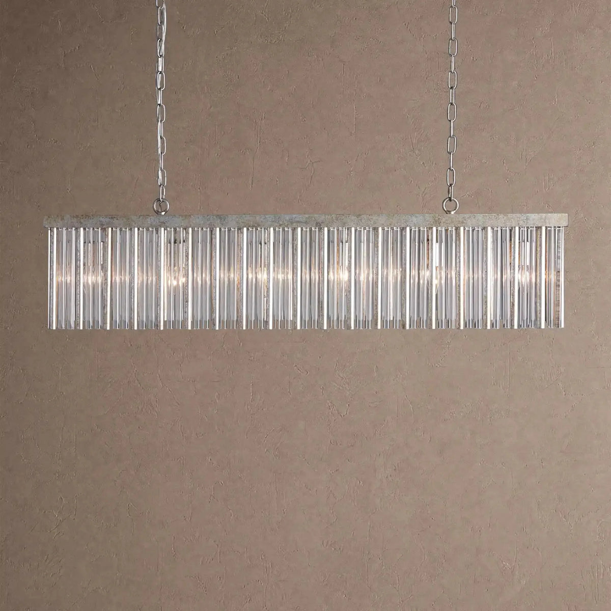Aragon Rectangular Chandelier 48'' 56'' - 48‘’casivra