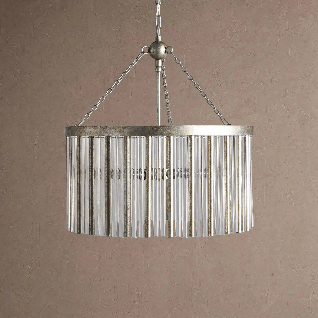 Aragon Round Chandelier 24"35" - 24''casivra