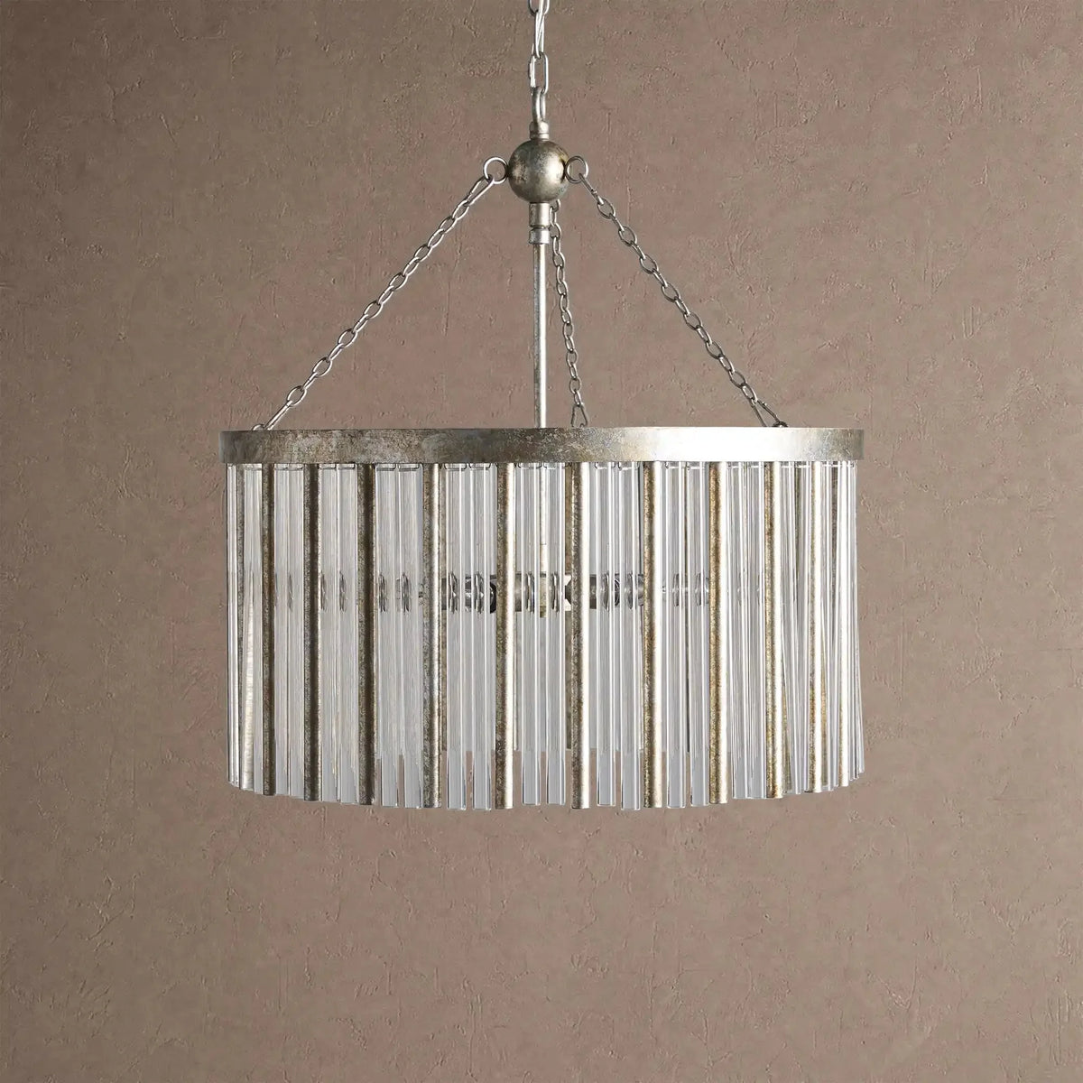 Aragon Round Chandelier 24"35" - 24''casivra