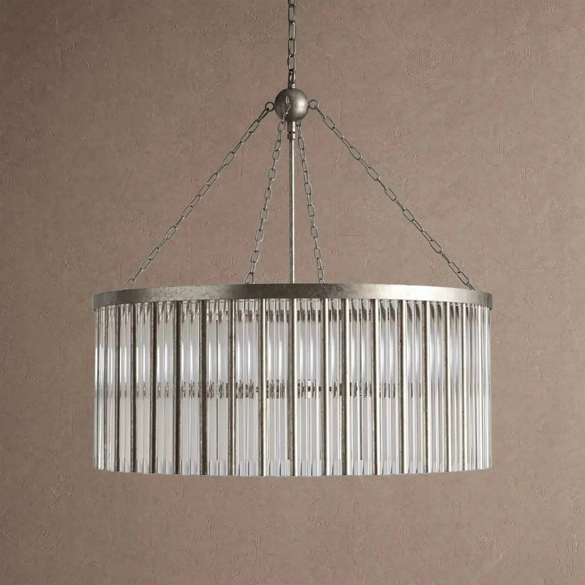 Aragon Round Chandelier 24"35" - 35''casivra