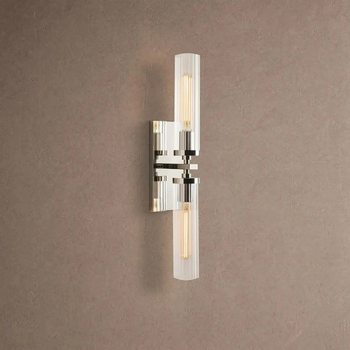 Alaric 2-Light Wall Sconce - Nickelcasivra