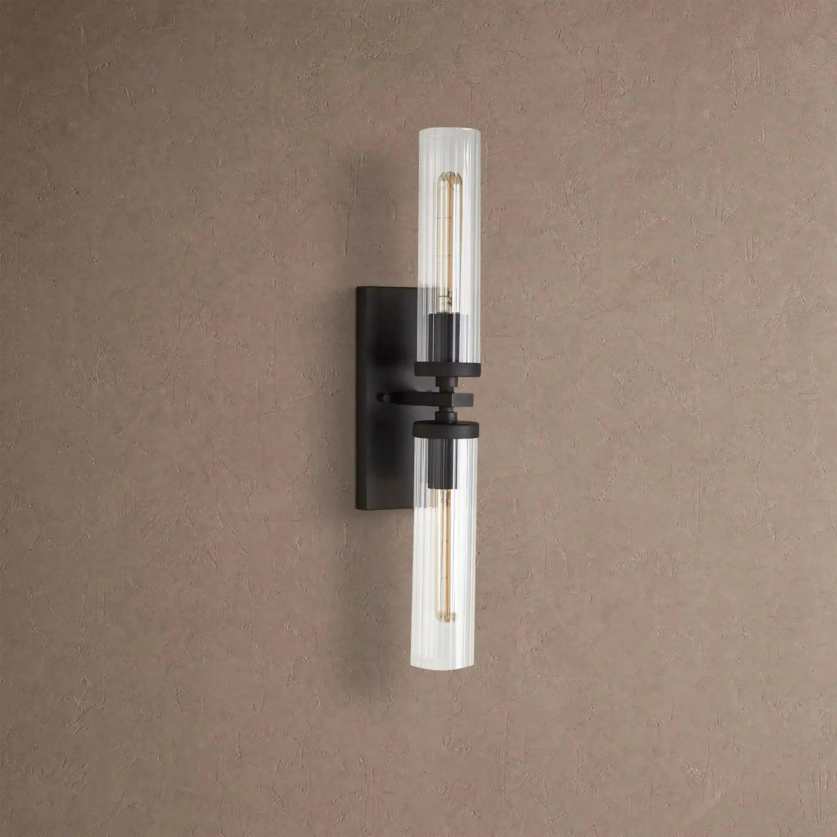 Alaric 2-Light Wall Sconce - Blackcasivra