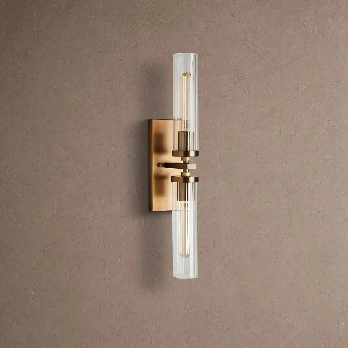 Alaric 2-Light Wall Sconce - Brasscasivra