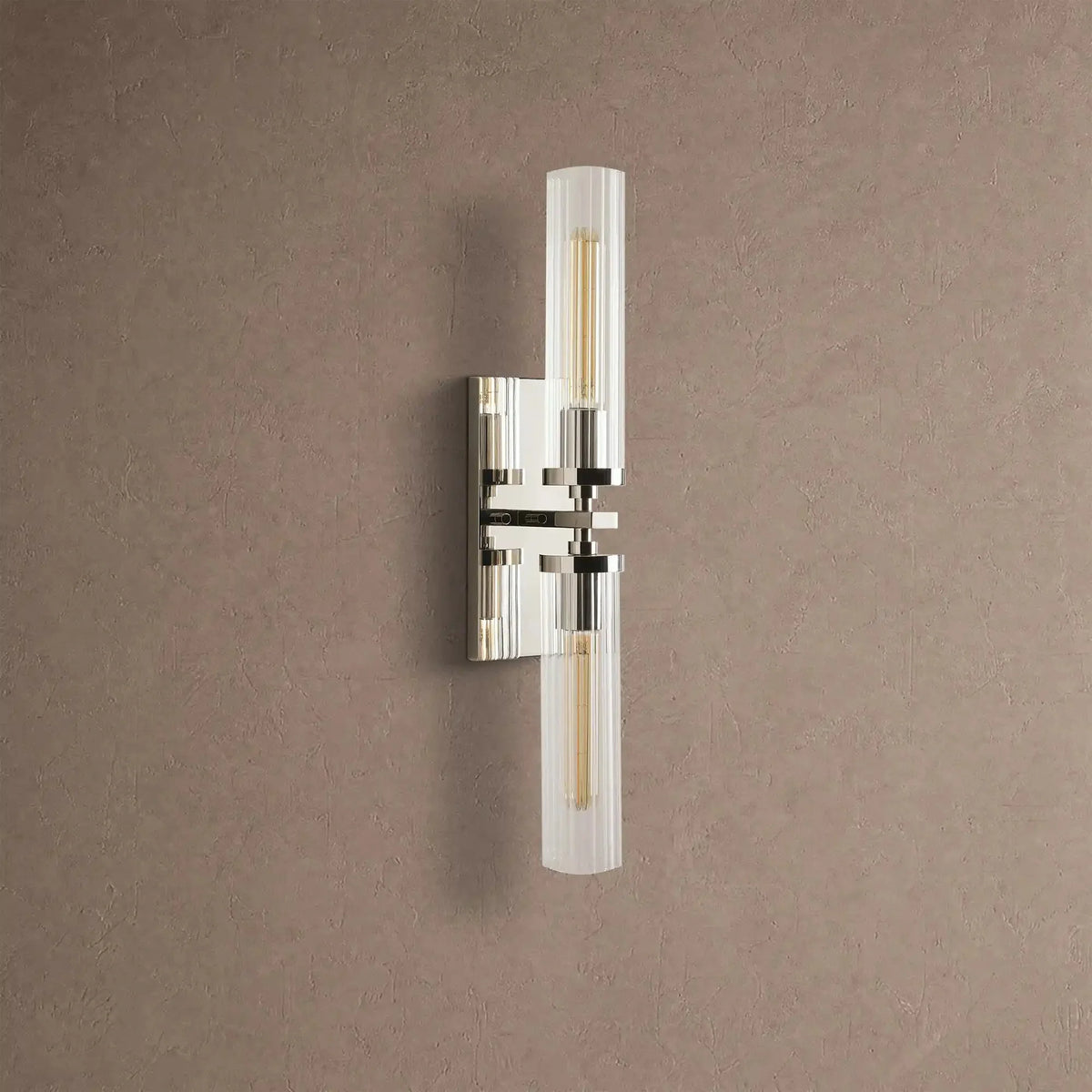 Alaric 2-Light Wall Sconce - Nickelcasivra