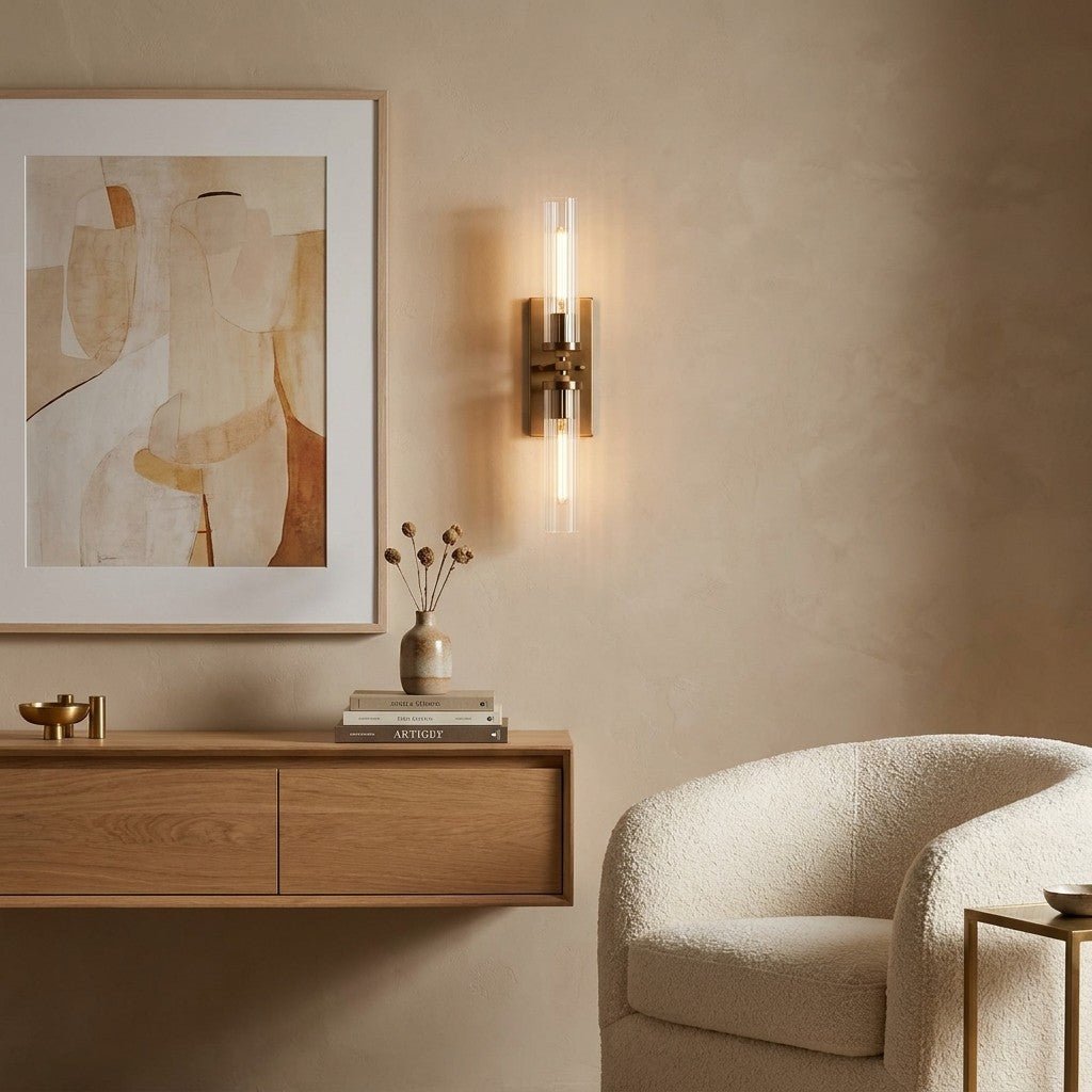 Alaric 2-Light Wall Sconce - Brasscasivra