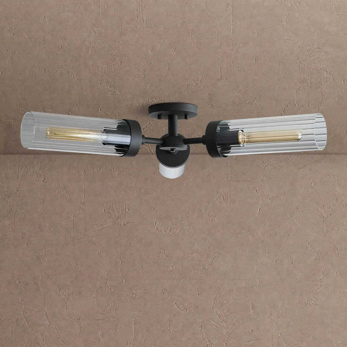 Alaric 3-Light Flushmount - Nickelcasivra