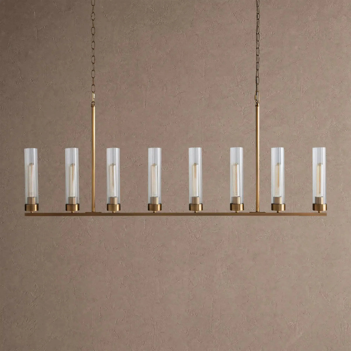 Alaric Linear Chandelier 5/7/8 Light - 8-LightNickelcasivra