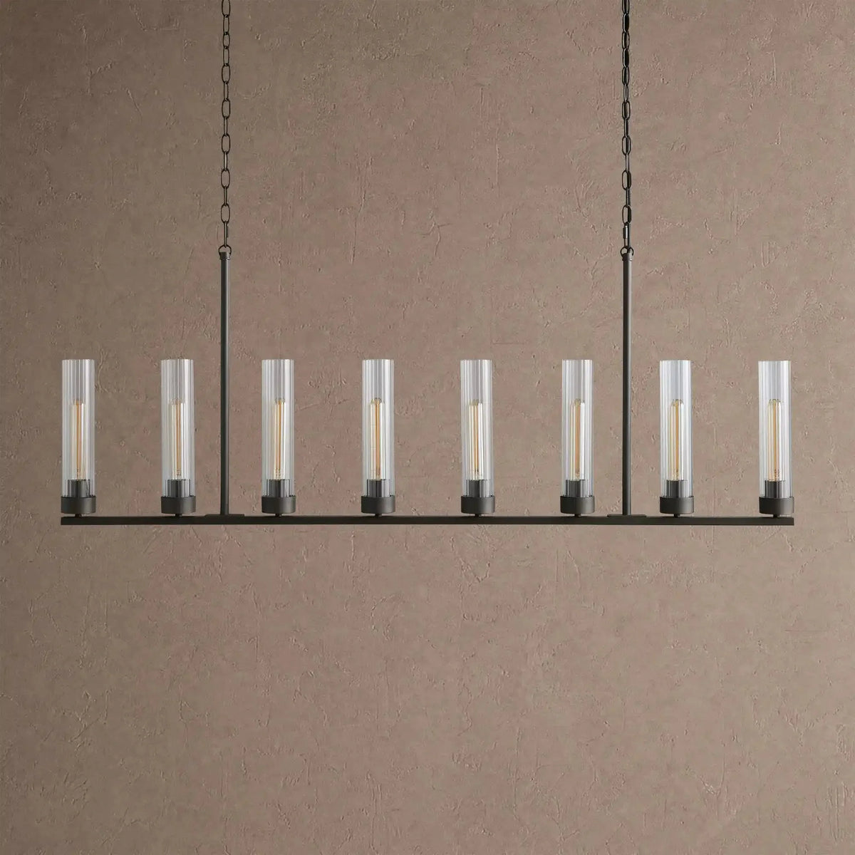 Alaric Linear Chandelier 5/7/8 Light - 8-LightNickelcasivra