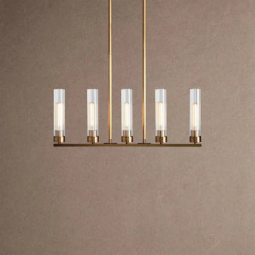 Alaric Linear Chandelier 5/7/8 Light - 5-LightBrasscasivra