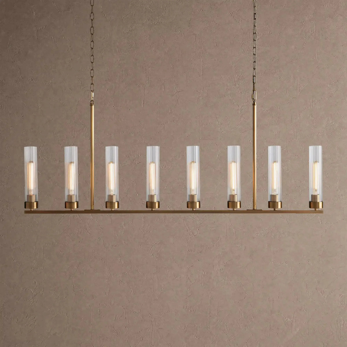 Alaric Linear Chandelier 5/7/8 Light - 8-LightBrasscasivra
