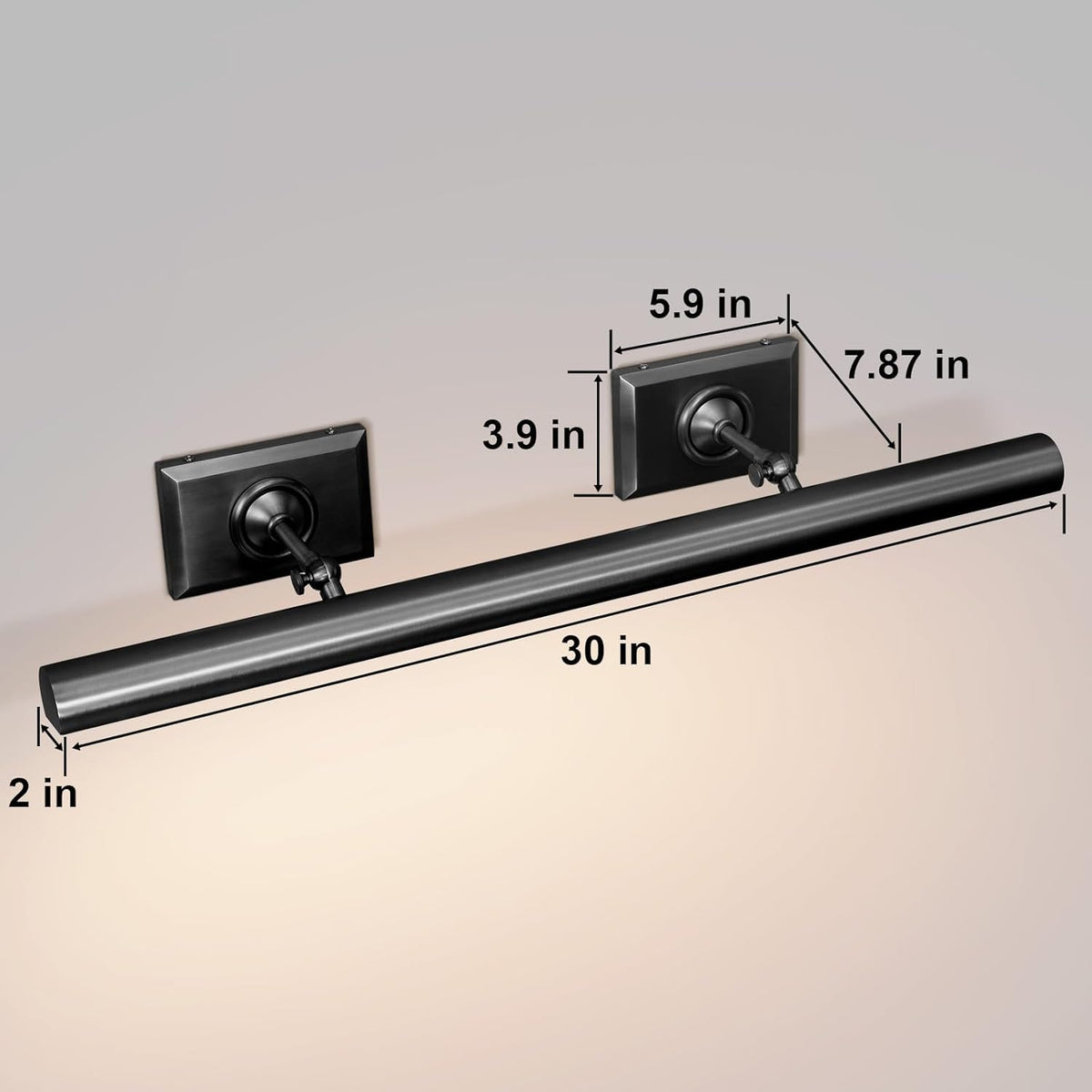 Anite Picture Light - Matte Black30″ Wcasivra