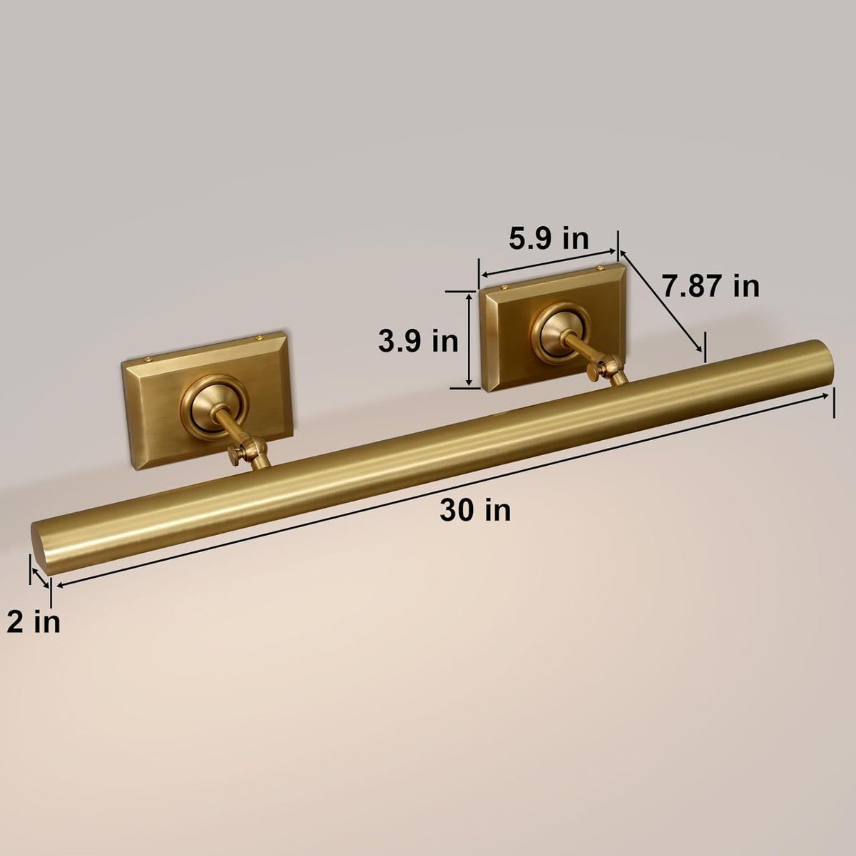 Anite Picture Light - Antique Brass30″ Wcasivra
