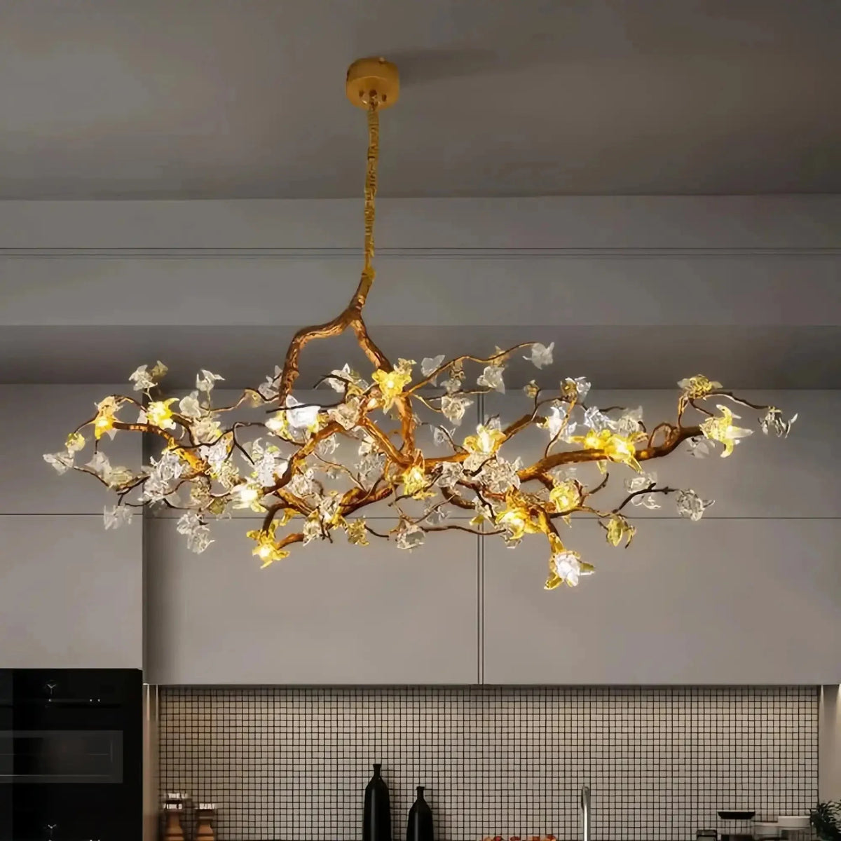 Aosta Branch Chandelier - L 39.4″(100cm) x W 17.7″(45cm) x H 19.7″(50cm)casivra