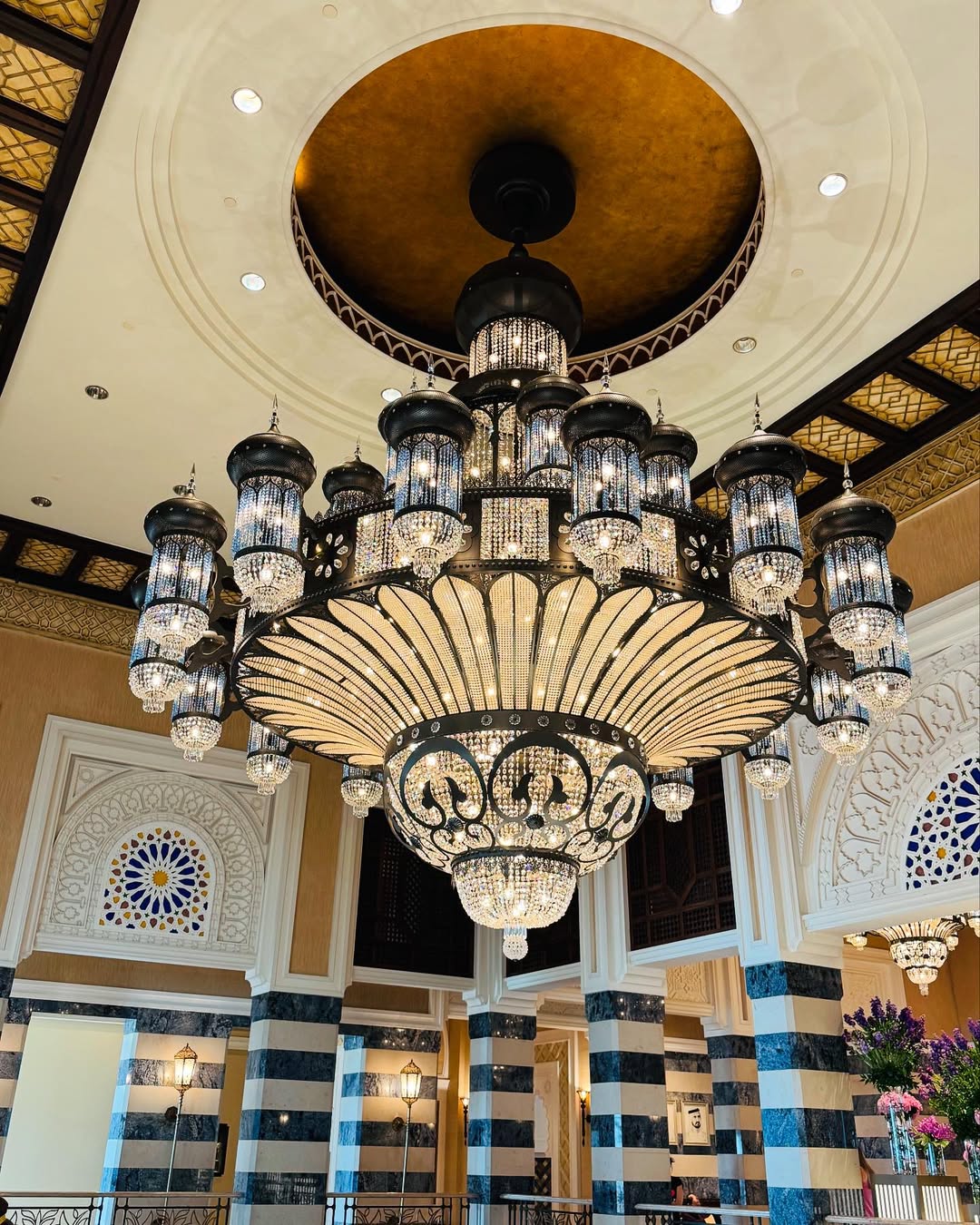 Arabian Nights Ornate Elegance Chandelier for High-ceiling - Custom/D80cm*H100cmWarm Lightcasivra