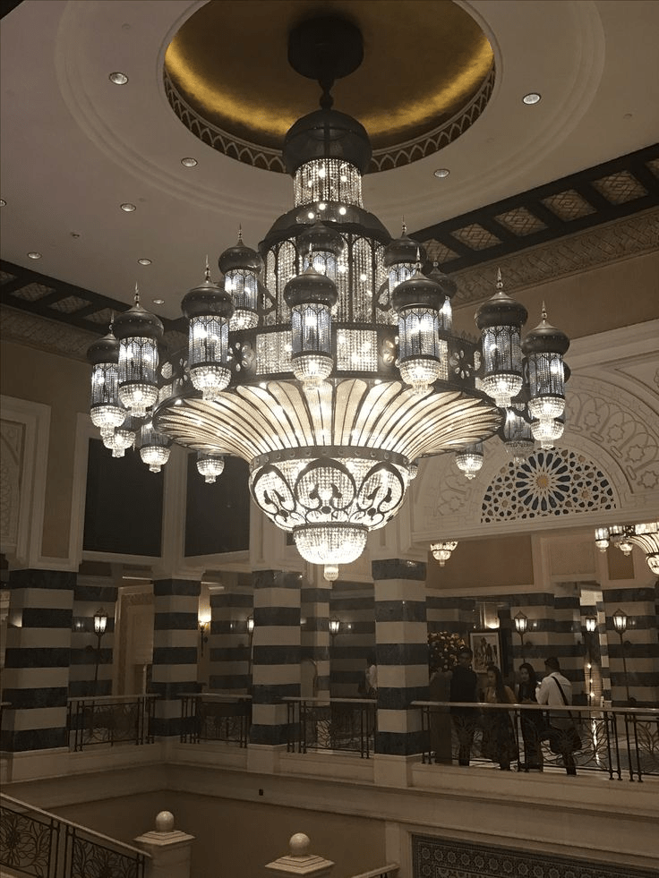 Arabian Nights Ornate Elegance Chandelier for High-ceiling - Custom/D80cm*H100cmWarm Lightcasivra